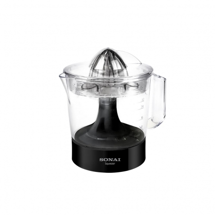 Sonai Citrus Juicer – Squeezer, MAR-755 – 30 watt Capacity 1L , Black