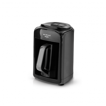 Sonai Turkish Coffee Maker , Mood – MAR-420 – 535 Watt , 4 Cups, Black