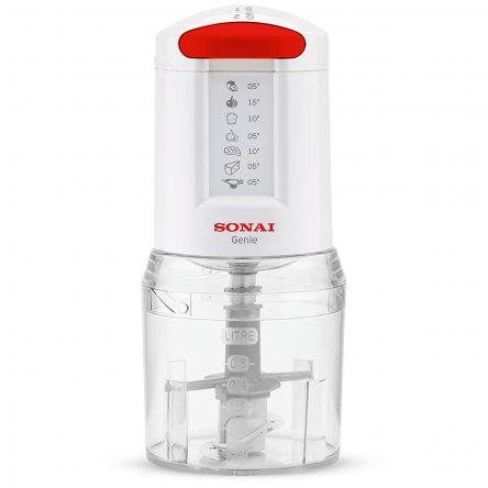 Sonai genie chopper MAR-4071, 400 Watt , 500 ML , 2 Removable blades