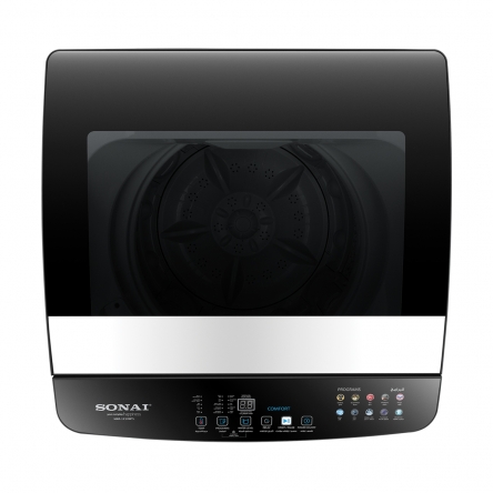 Sonai Washing Machine ,Comfort , Top Loading WM ,Touch ,12 KG , 10 Washing Programs,MAR-1210WTL