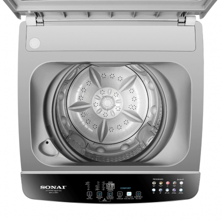 Sonai Washing Machine ,Comfort , Top Loading WM ,Touch ,12 KG , 10 Washing Programs,MAR-1210WTL