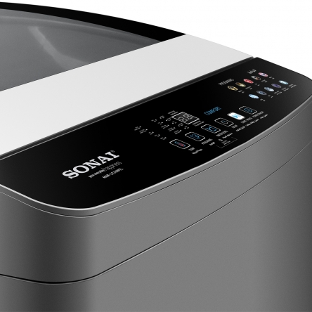 Sonai Washing Machine ,Comfort , Top Loading WM ,Touch ,12 KG , 10 Washing Programs,MAR-1210WTL