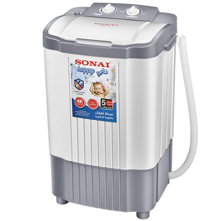  Sonai Washing Machine , Happy , Single Tub , 4 KG , MAR-144