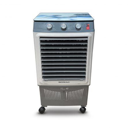 Sonai Air Cooler , Flow 40 , 90 Watt , 40 Liters , 3 Speeds , MAR 40AC