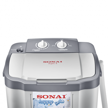  Sonai Washing Machine , Happy , Single Tub , 4 KG , MAR-144